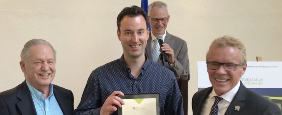 Mikhaël Daigle récipiendaire du Prix reconnaissance Roger Pedneault!