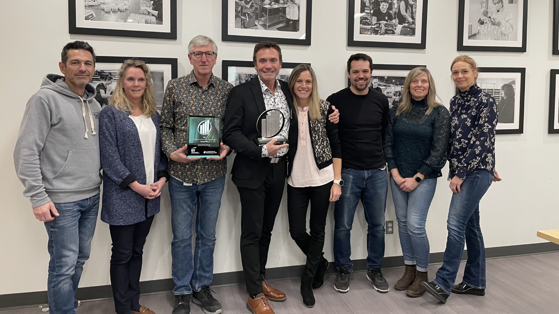 Gabriel Tremblay, lauréat régional du Grand Prix de l'Entrepreneur de l'année EY 2022 du Canada