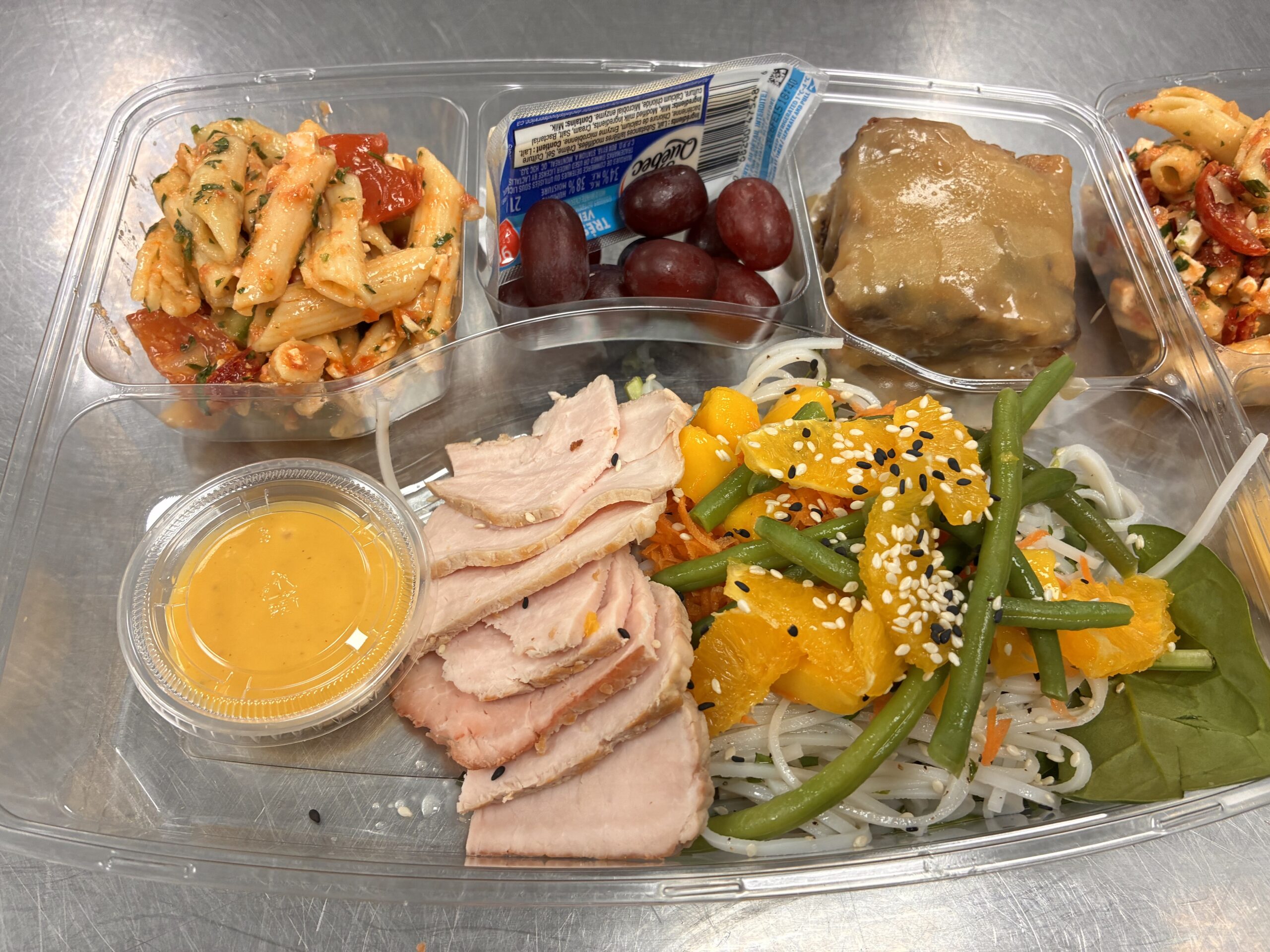 Menu Boite à lunch